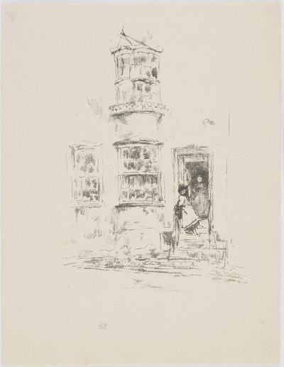 The Little Steps, Lyme Regis, 1895-96 by James Abbott McNeill Whistler